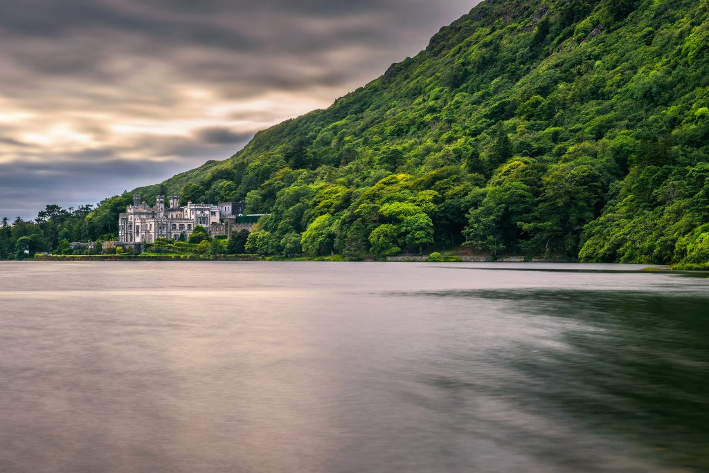 Kylemore Abbey in Connemara, County Galway