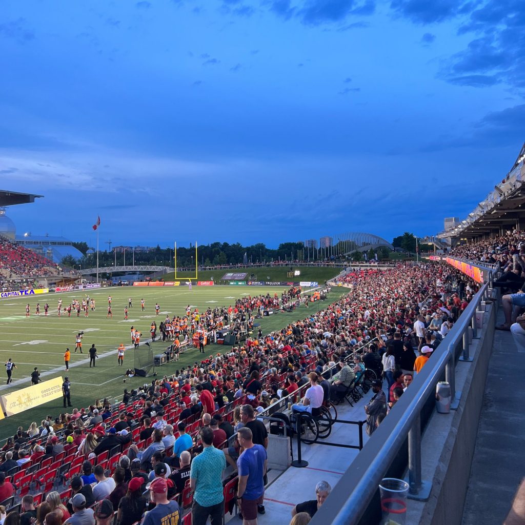 REDBLACKS at TD Place