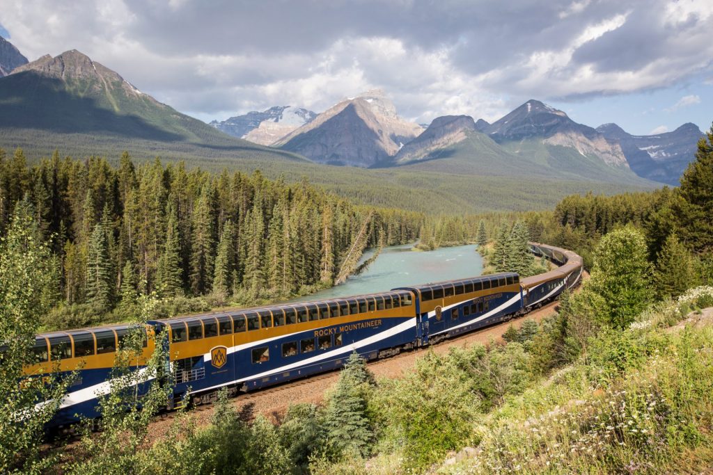 Rocky Mountaineer exterior