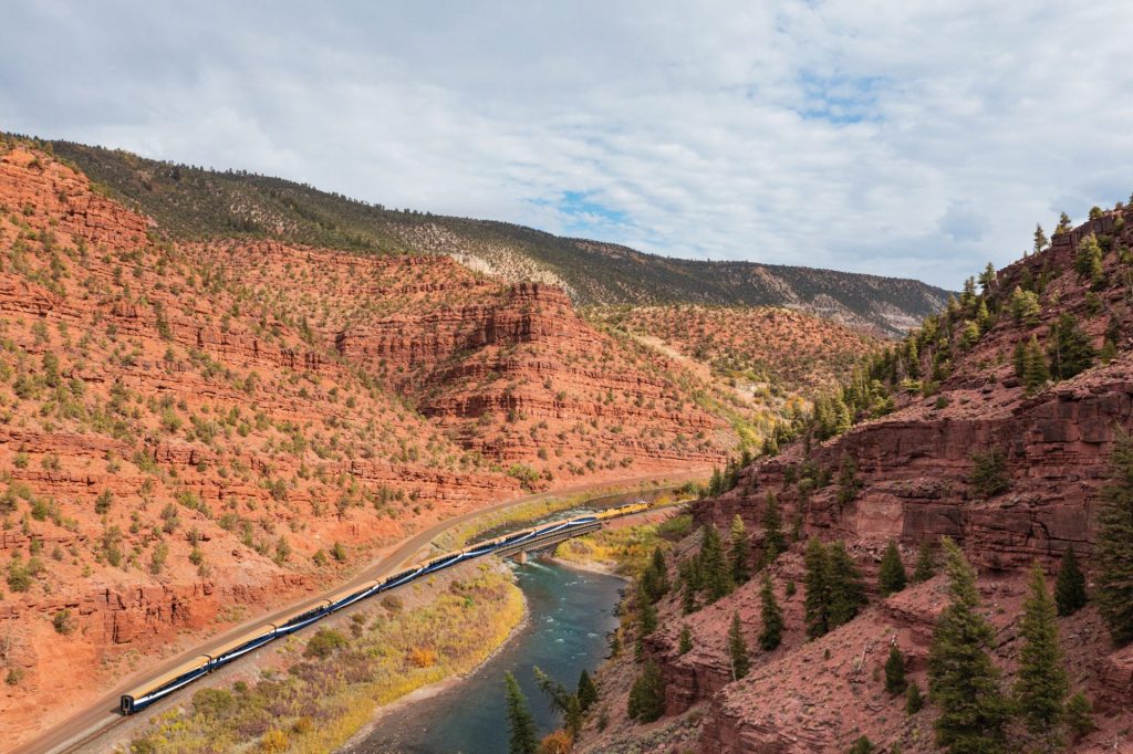 Rocky Mountaineer in Red Rocks