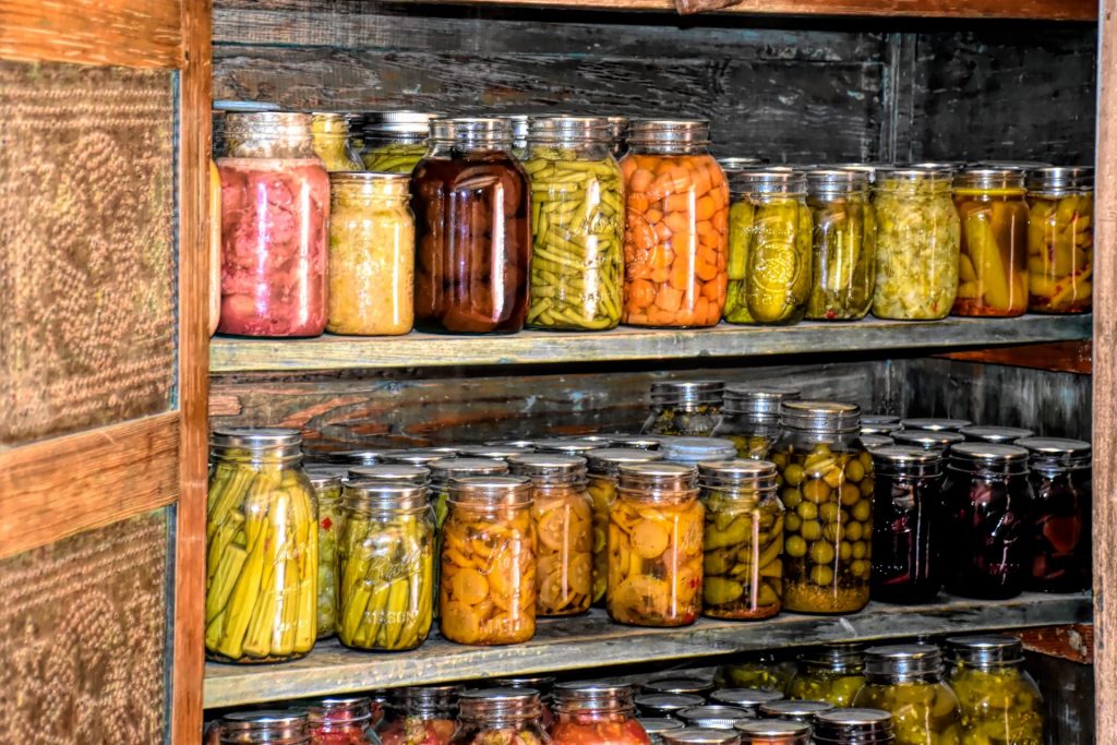 stocked pantry