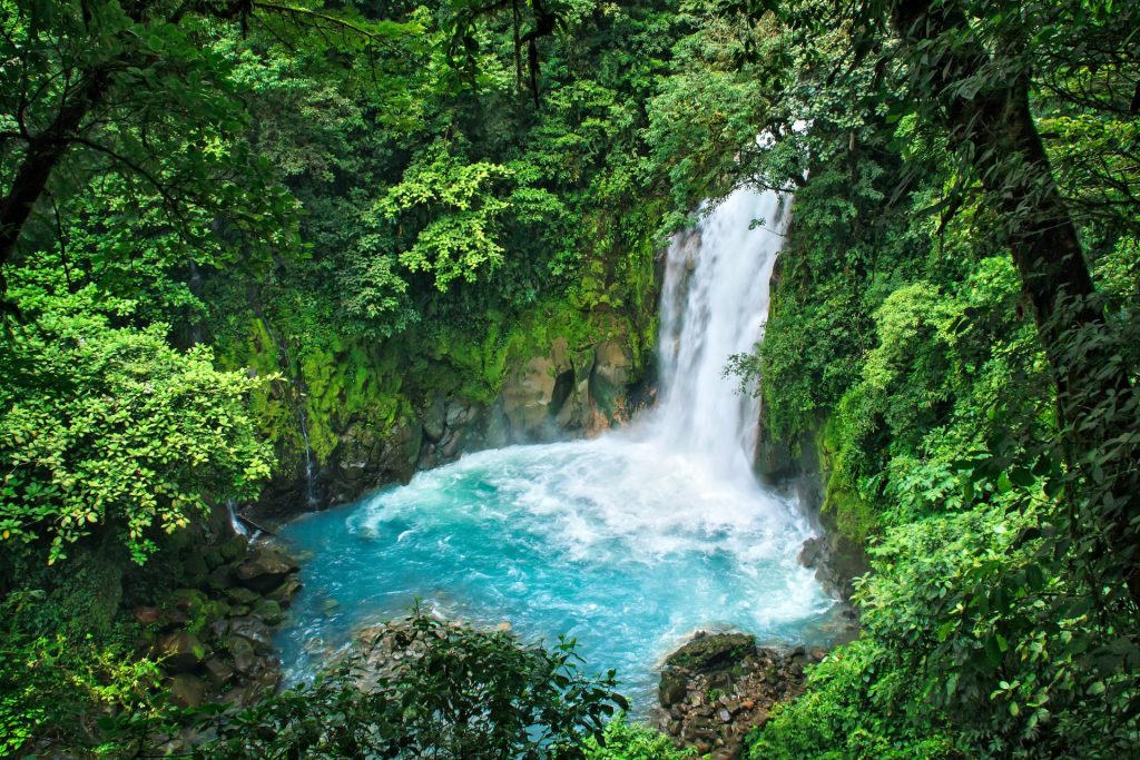 Waterfall in Costa Rica