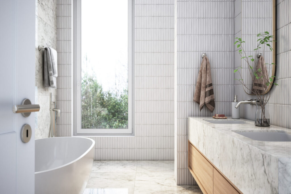 Bathroom Interior stock photo