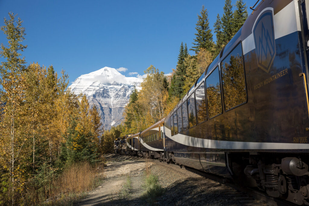 Rocky Mountaineer in the fall