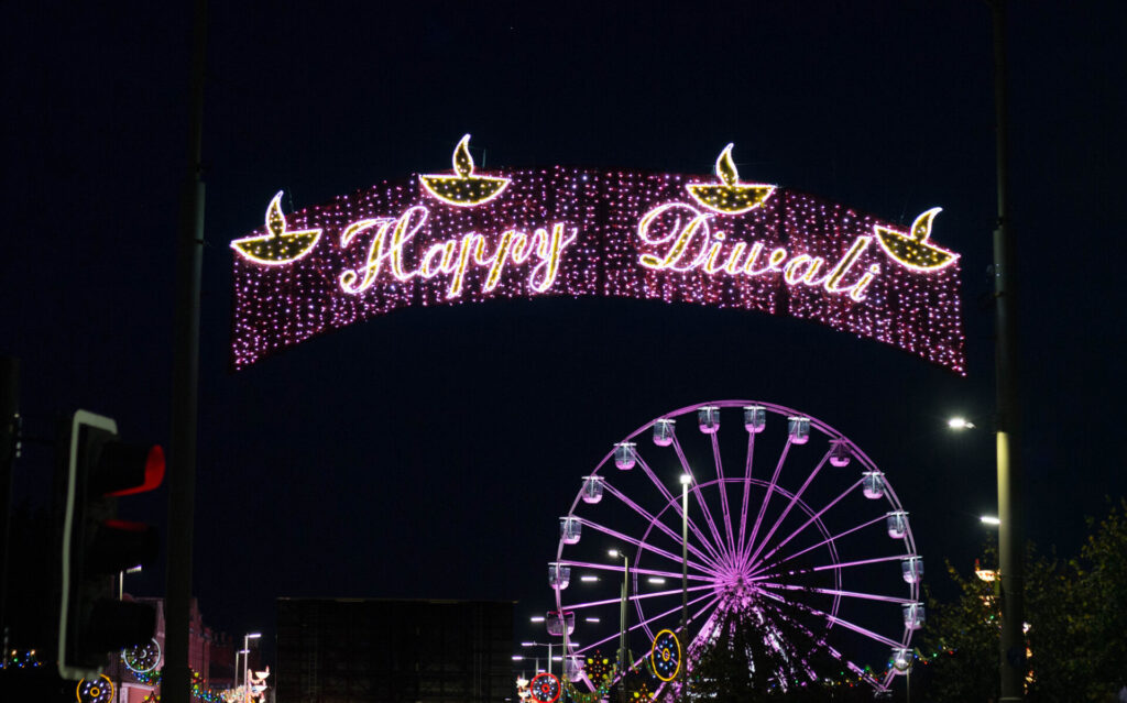 Diwali in Leicester Decoration