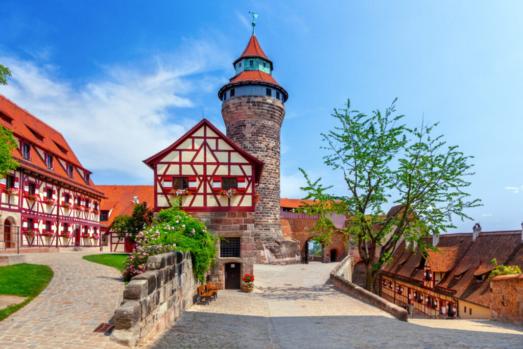 Sinwell Tower (Sinwellturm) in Nuremberg castle